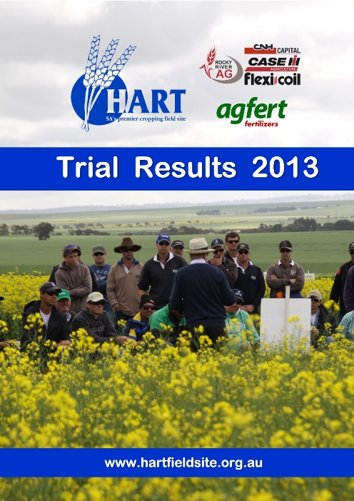 2013 Hart Trial Results Book