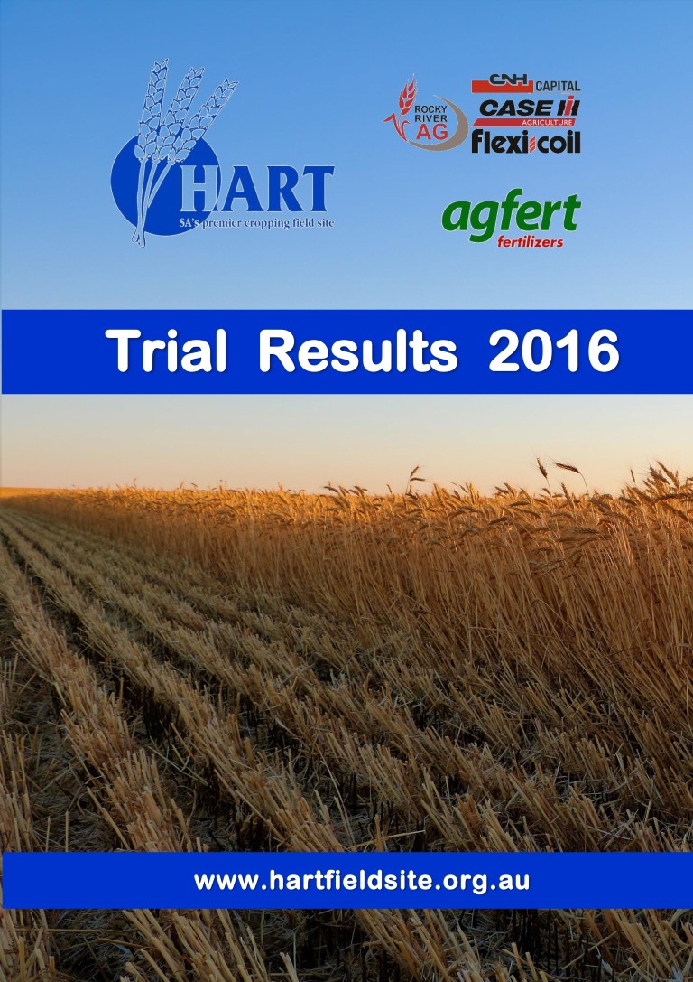 2016 Hart Trial Results Book