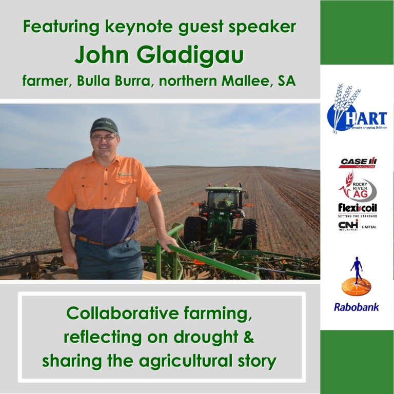 Keynote guest speaker, John Gladigau