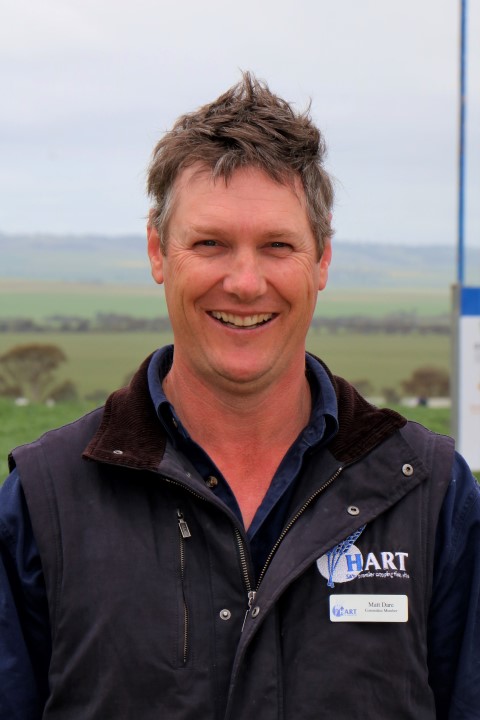 Matt Dare, Hart commercial crop manager