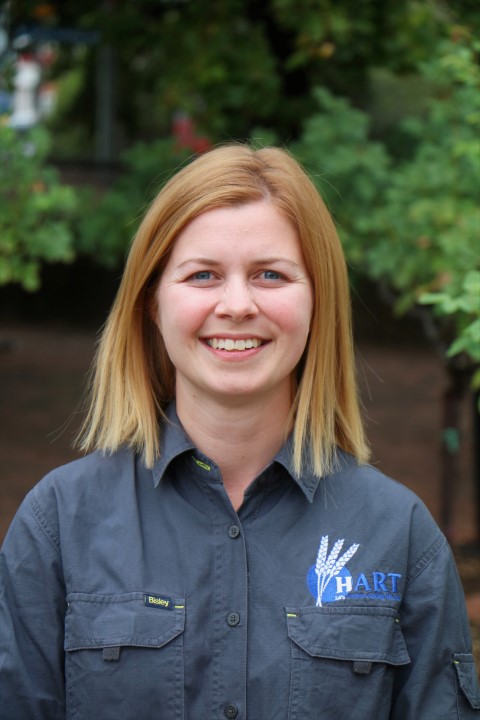 Sarah Noack, Hart's research & extension manager