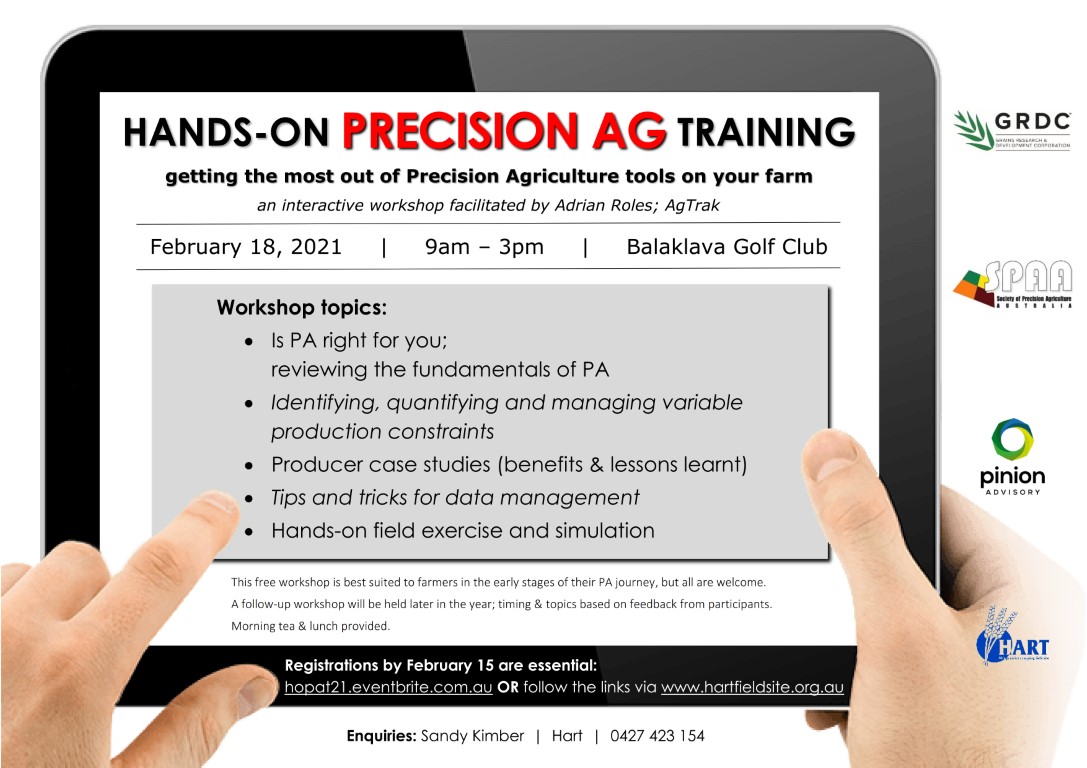 Hands-on PRECISION AG Training