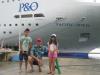 McEwin family & cruise ship Pacific Jewel