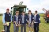 Justin Wundke, Hart with a group of Balaklava High School ag students