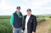 Hart chairman Matt Dare with CBH Group chairman and lunch time guest speaker, Neil Wandel