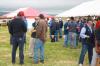 Enjoying some beers after the Hart Field Day