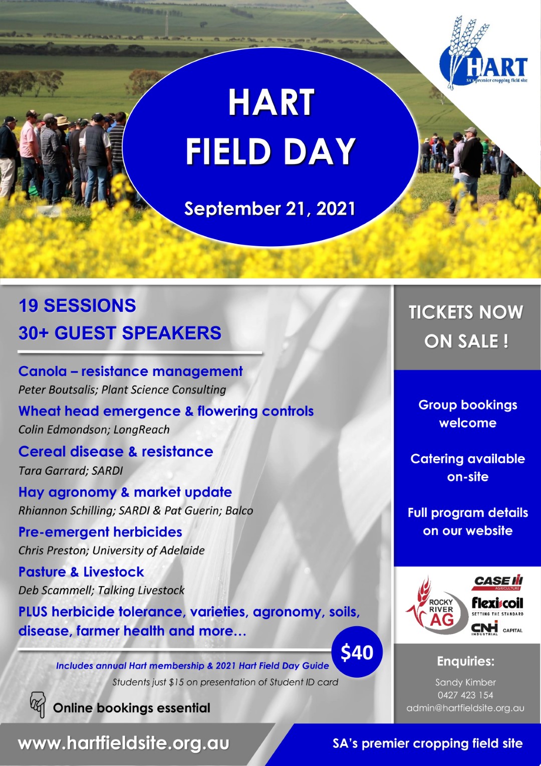 Hart Field Day program highlights 2021