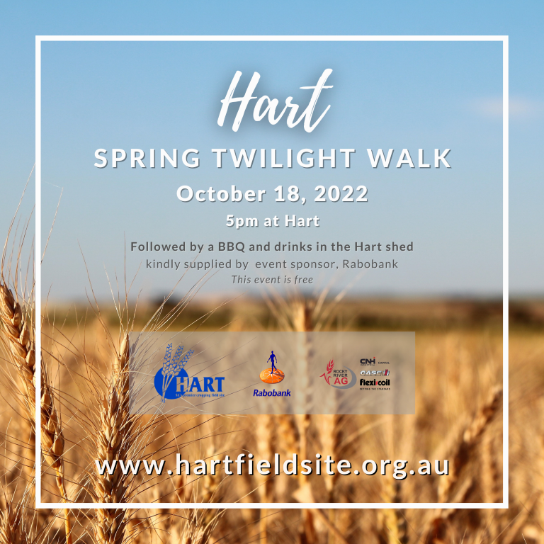 Hart Spring Twilight Walk 2022 - save the date