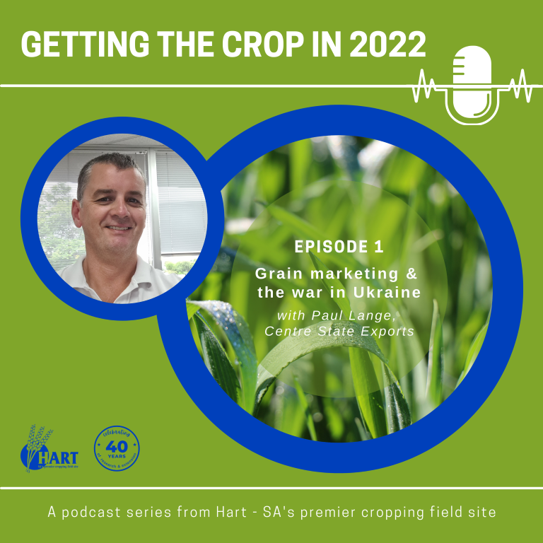 Hart podcast | Getting The Crop In 2022 | Episode 1 cover