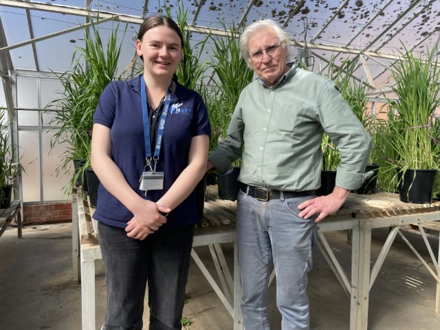 Hart Field Day 2023 guest speakers: Kaidy Morgan; Hart and Dr Glenn McDonald; University of Adelaide