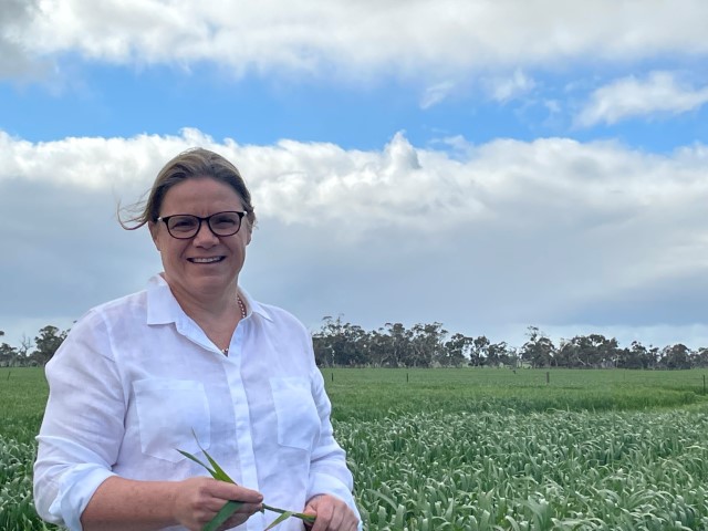 Hart Field Day 2023 guest speakers: Kaidy Morgan; Hart and Dr Glenn McDonald; University of Adelaide