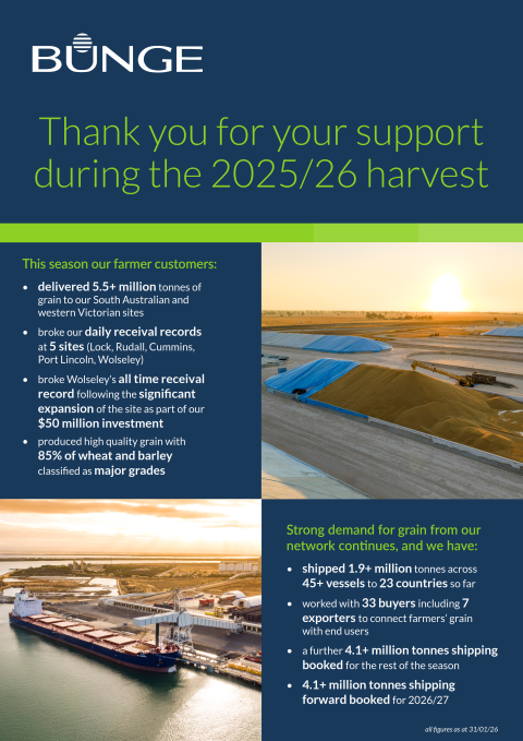 Hart Silver sponsor 2025/26 - Bunge