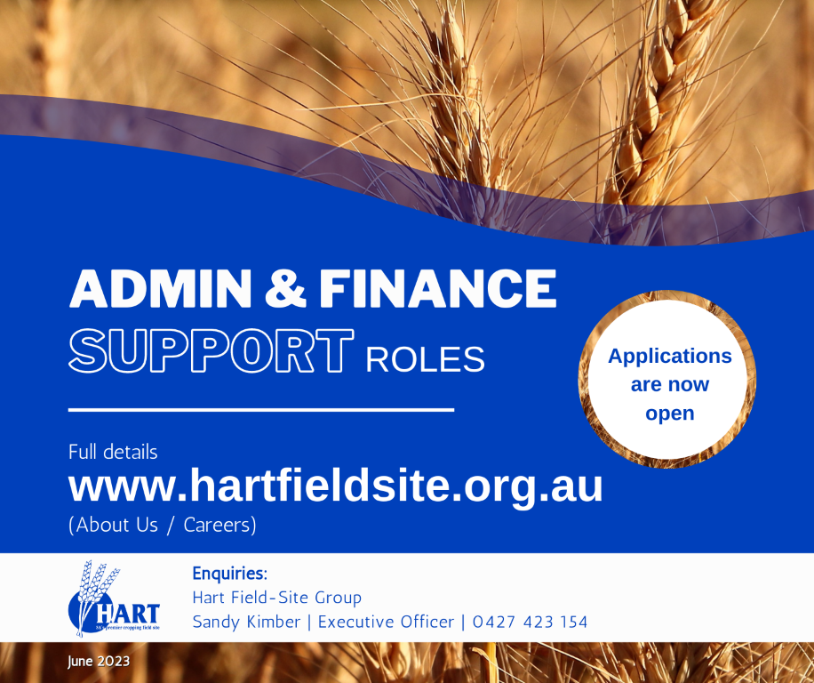 Hart - Admin & Finance Support roles - APPLY NOW