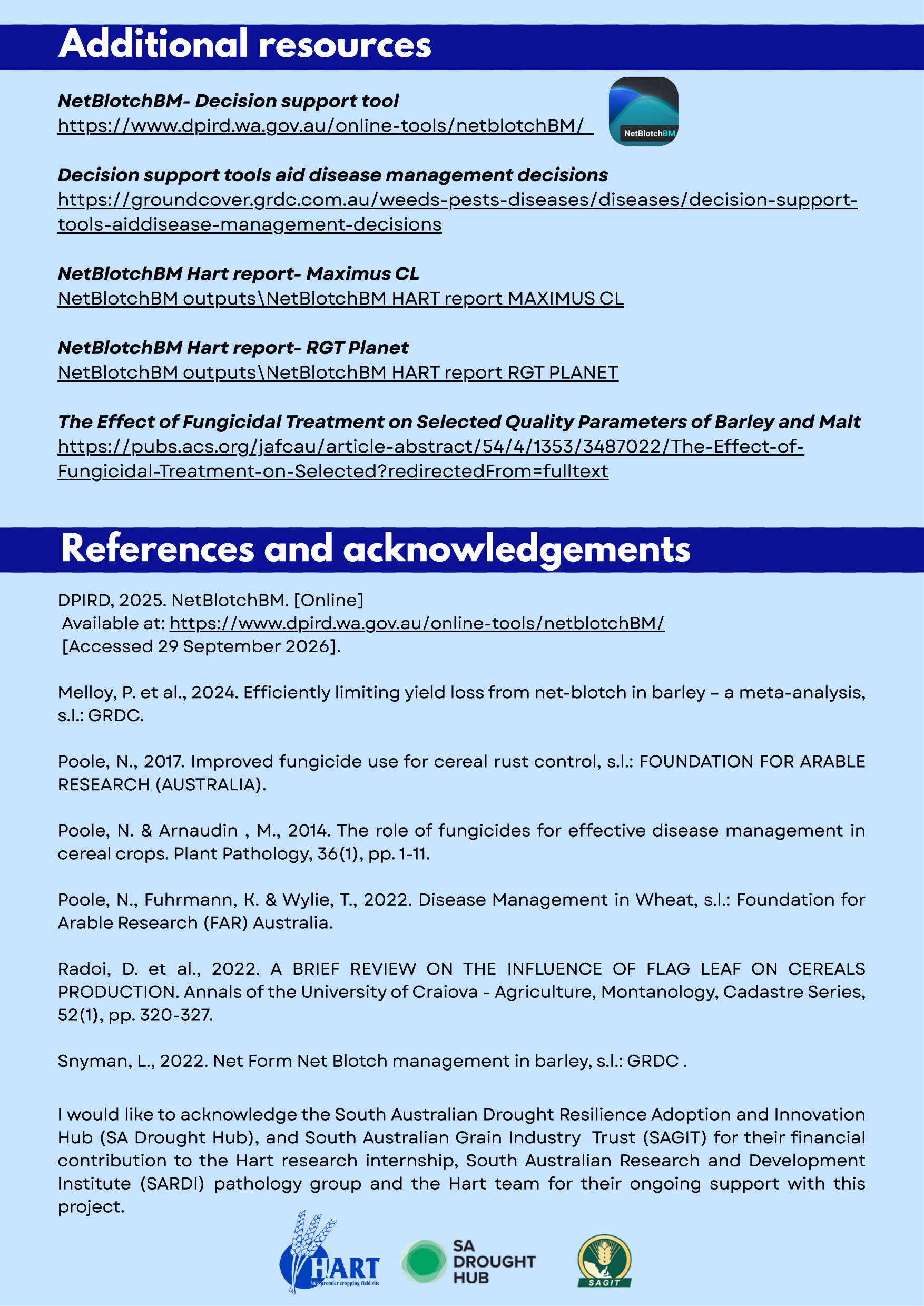 Infection to Protection - NFNB - More detailed info
