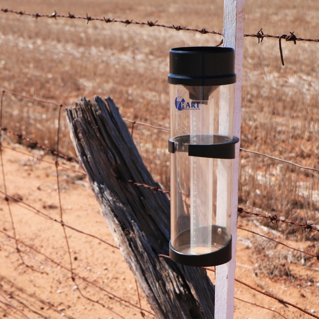 Hart rain gauge