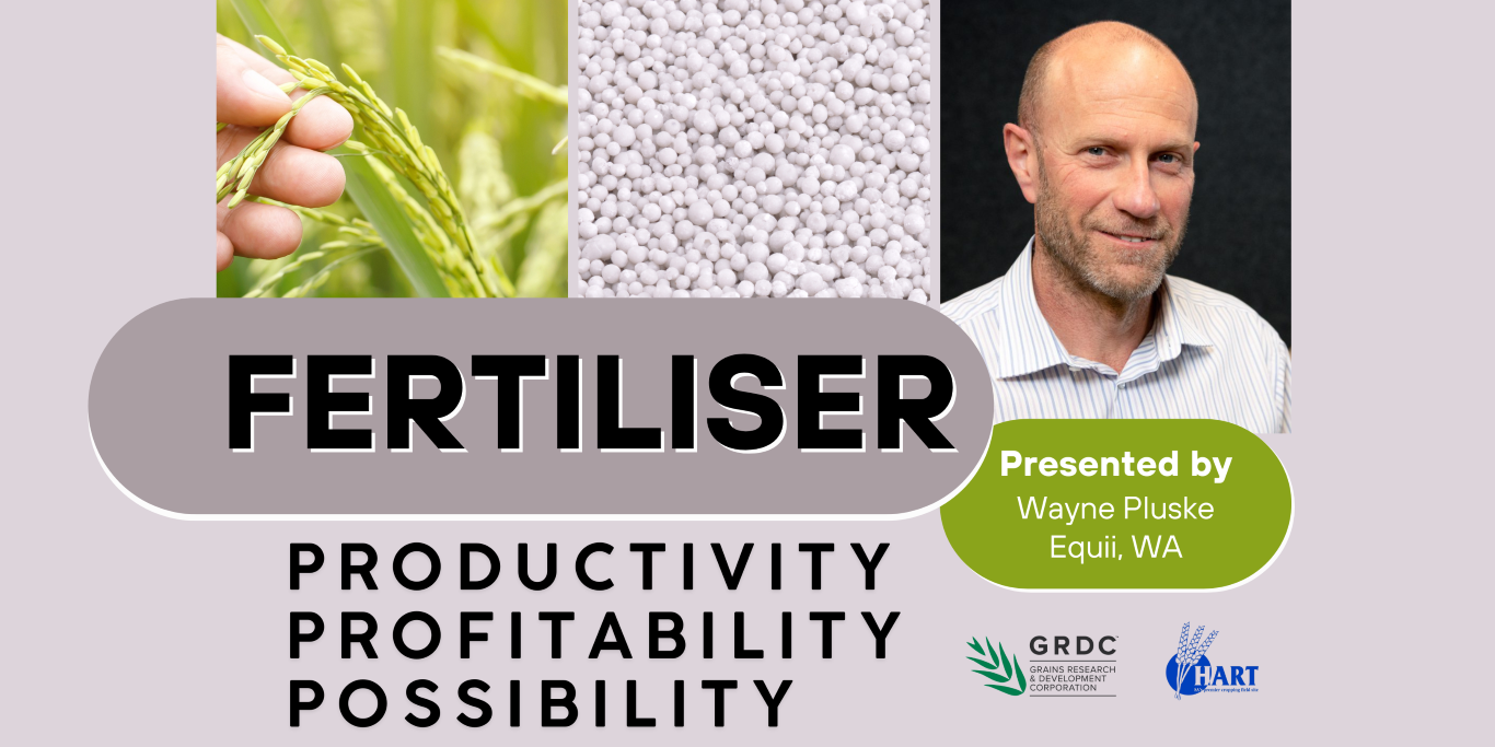 Fertiliser profitability workshop at Hart 2025